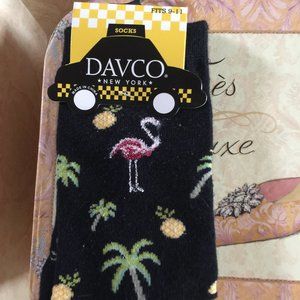 Davco Socks Tropical Paradise Flamingo